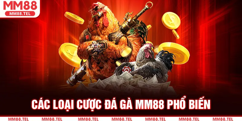 Các Loại Cược Đá Gà MM88 Phổ Biến